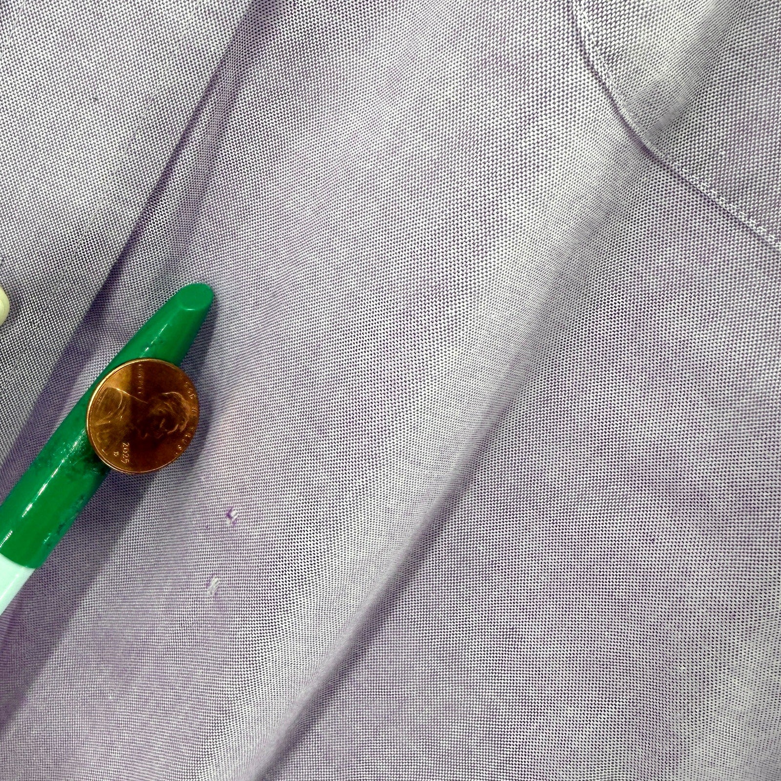 Ralph Lauren Purple 100% Cotton Long Sleeve Oxford Shirt