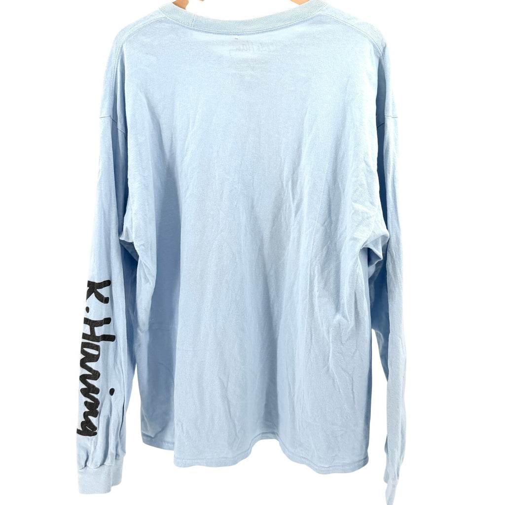 Ripple Junction Keith Haring 100% Cotton Pisa 89 Graphic Long Sleeve T-Shirt