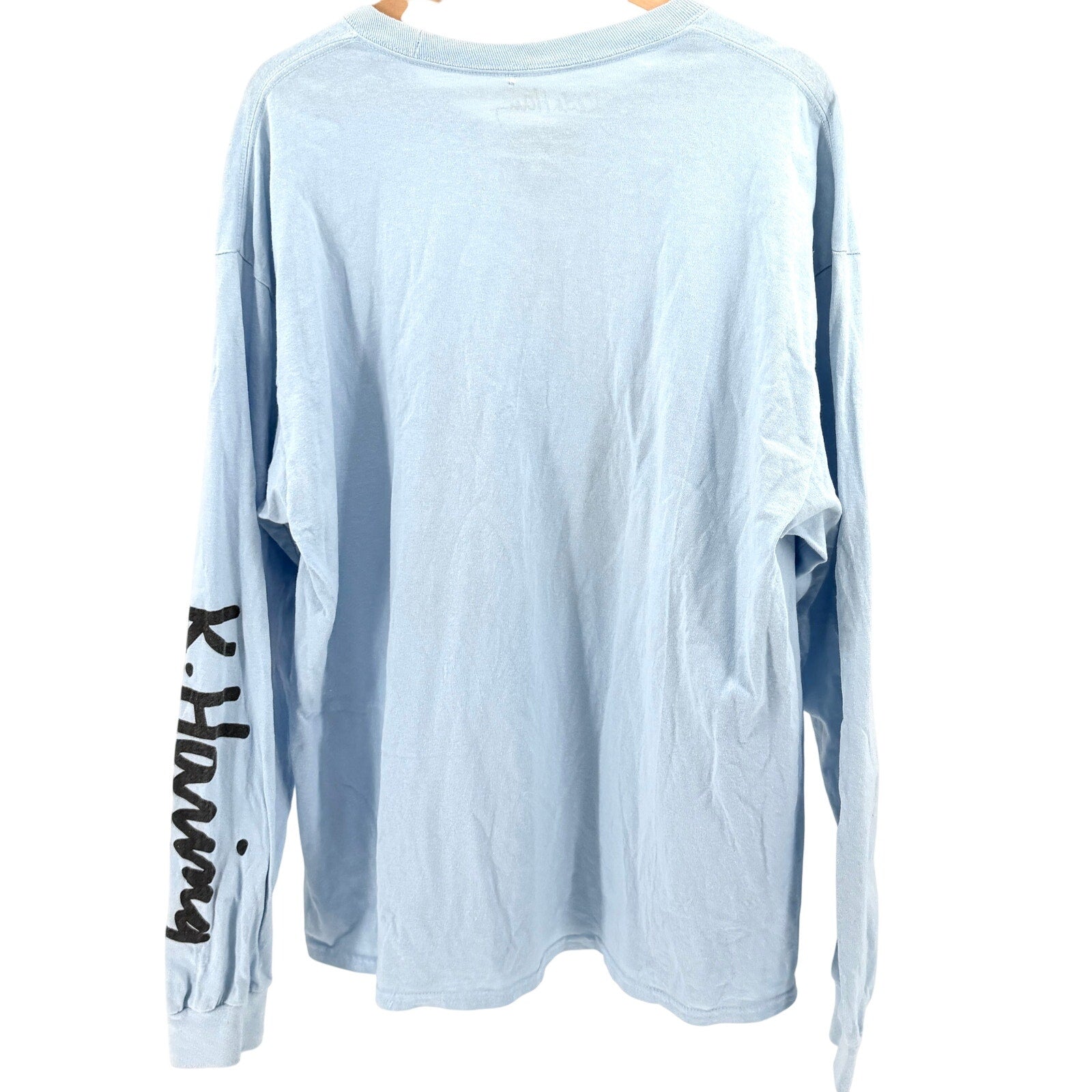 Ripple Junction Keith Haring 100% Cotton Pisa 89 Graphic Long Sleeve T-Shirt