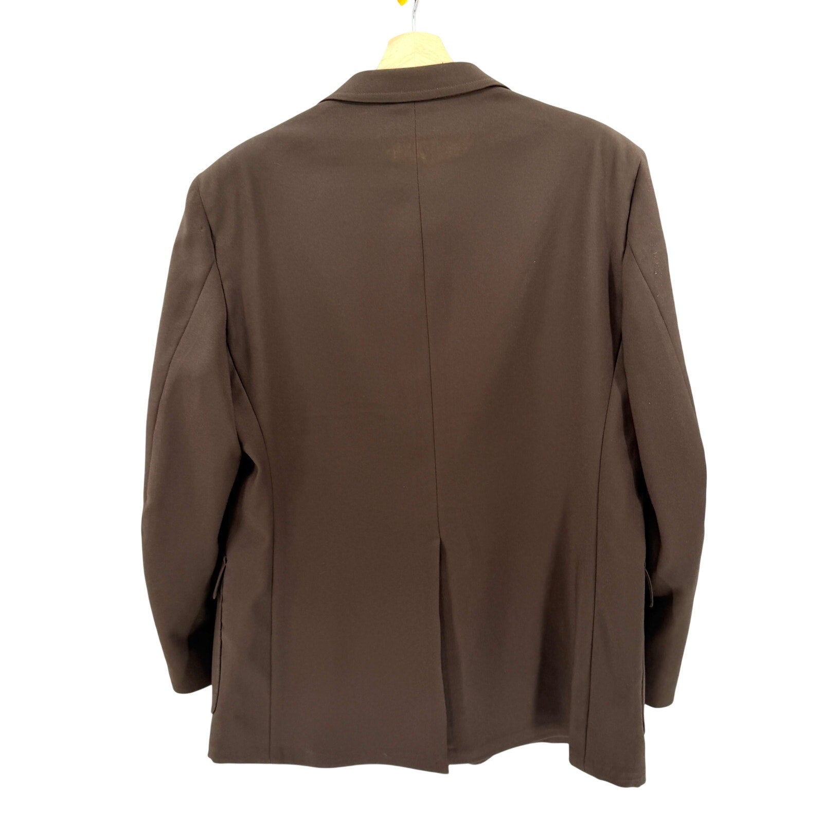 Vintage 70s JCPenney The Men's Shop Brown Double Knit Polyester Blazer