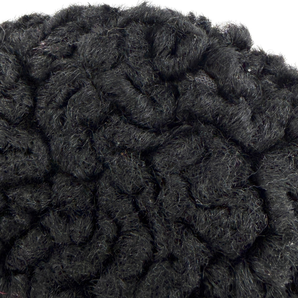 Vintage 70s North King Black 100% Wool Curly Cossack Ambassador Hat