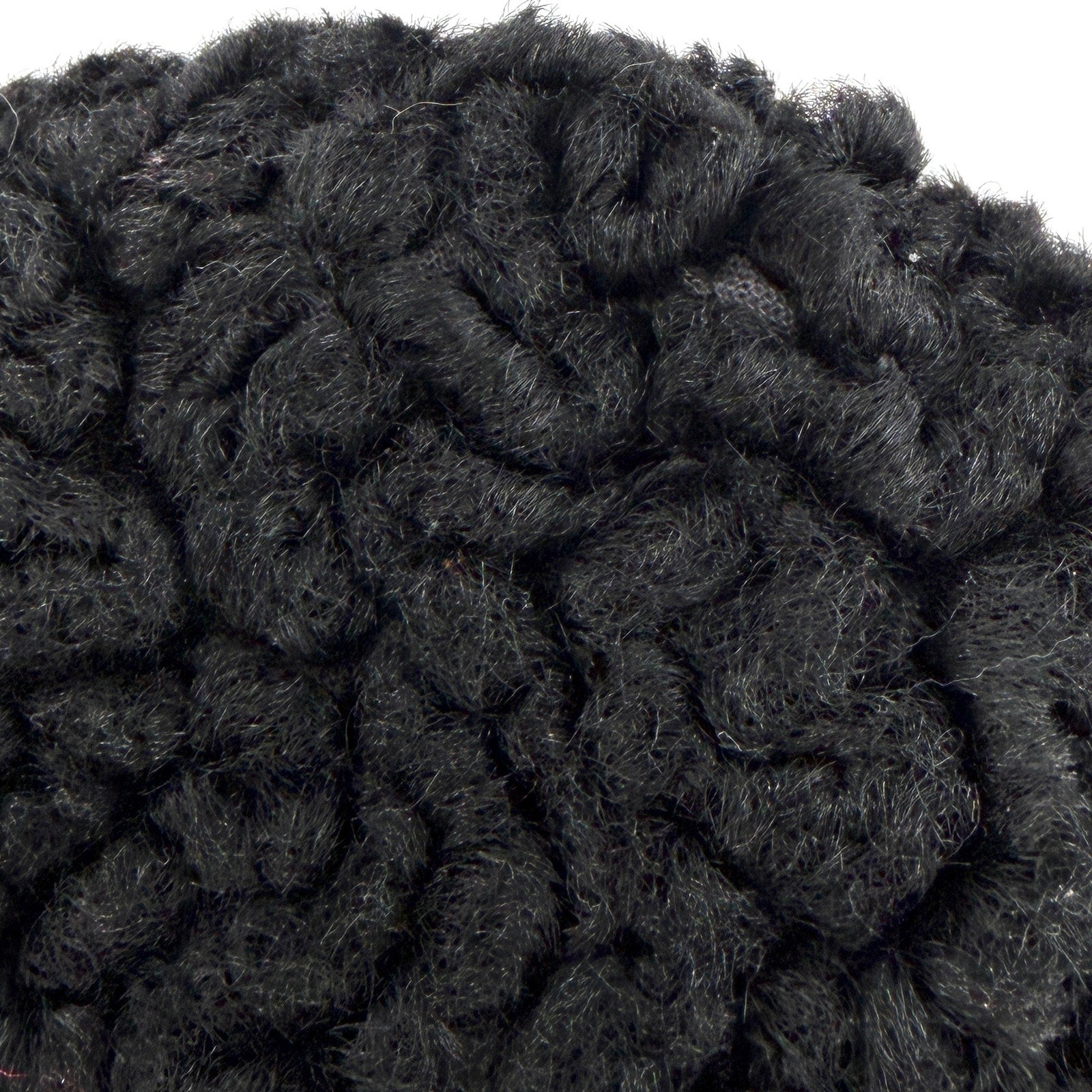 Vintage 70s North King Black 100% Wool Curly Cossack Ambassador Hat