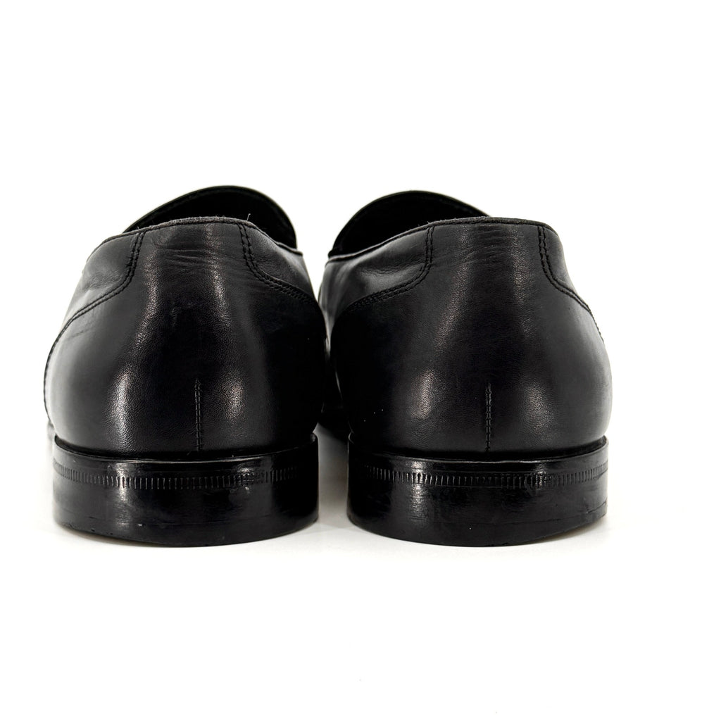 Hugo Boss Black Genuine Leather Minimalist Office Career Loafers