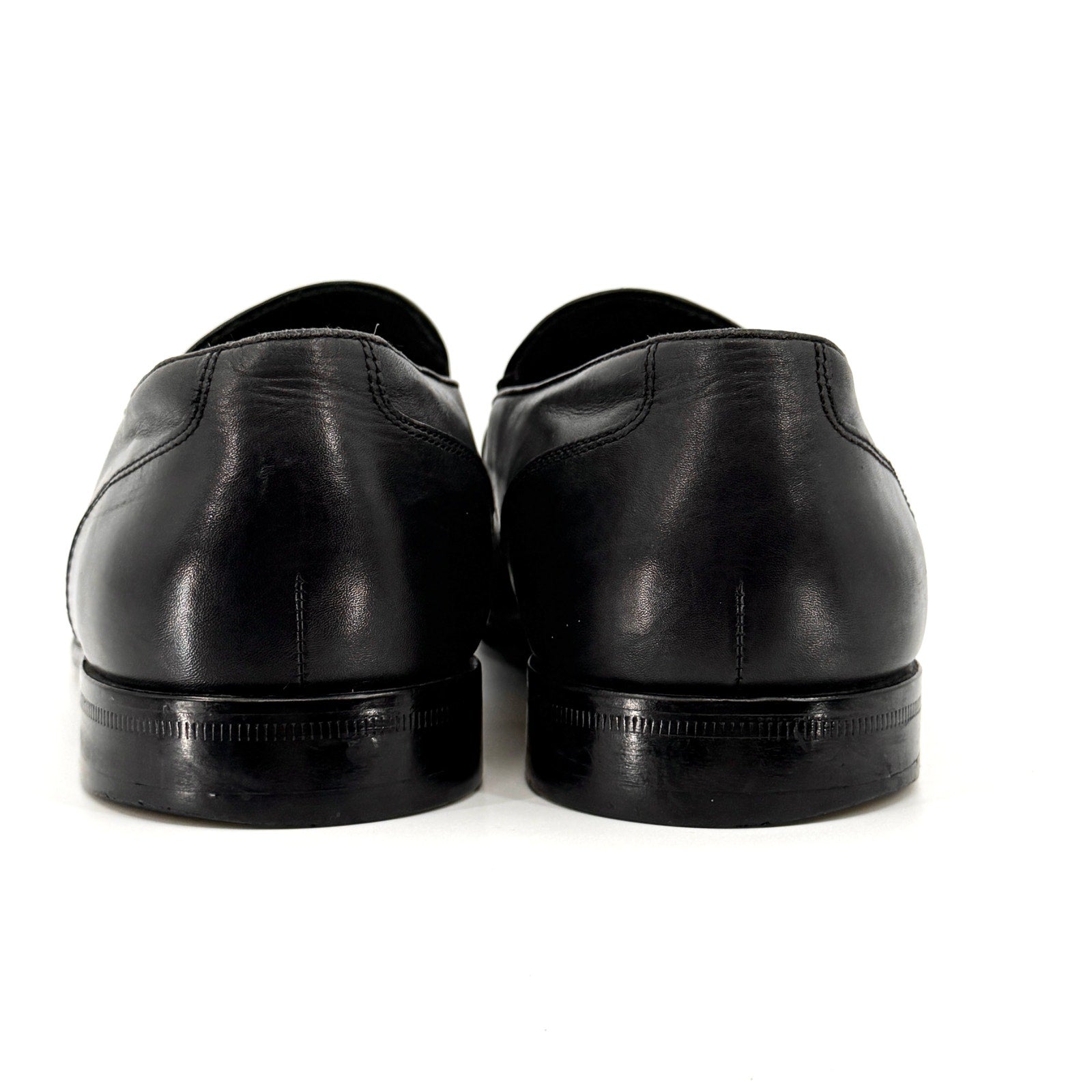 Hugo Boss Black Genuine Leather Minimalist Office Career Loafers