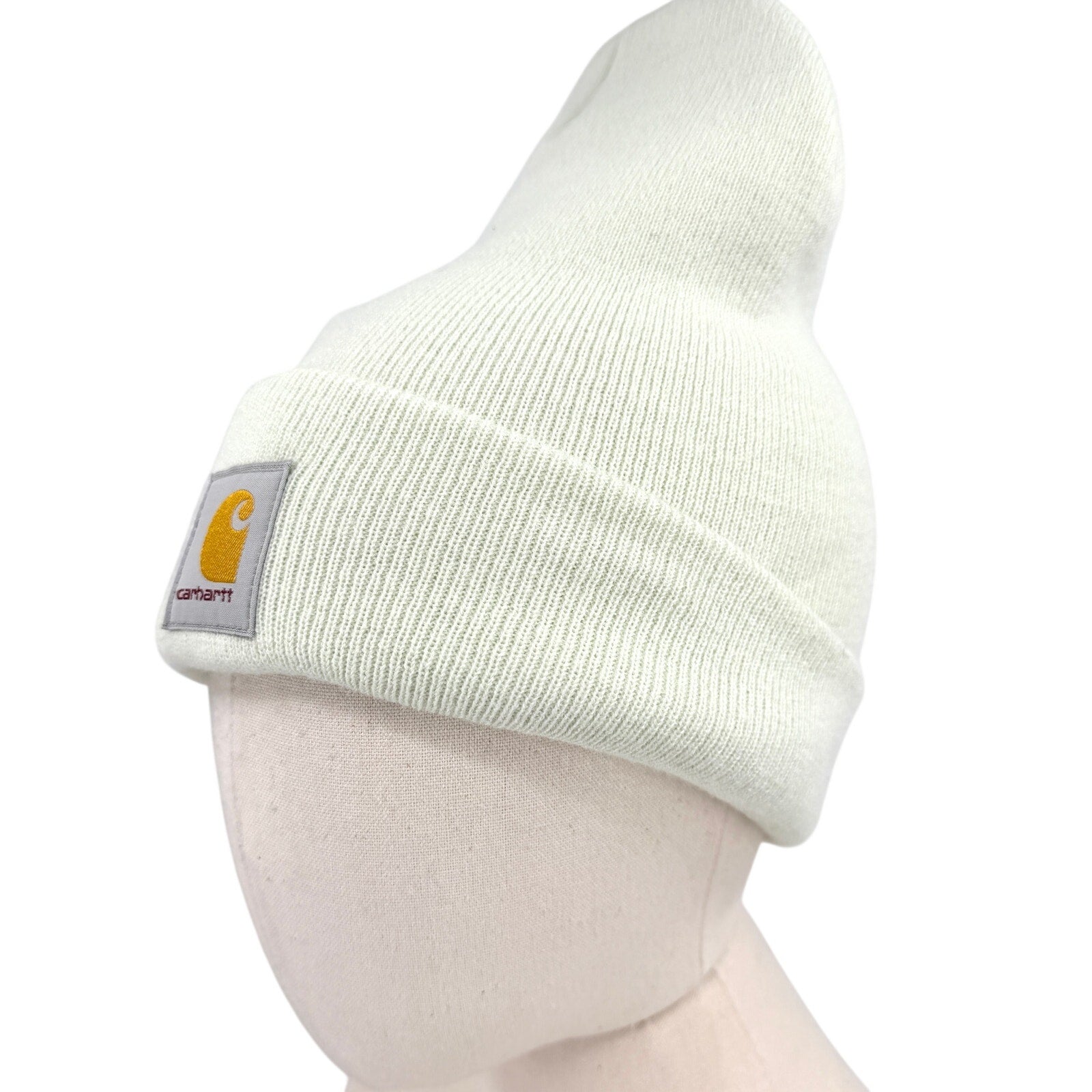 Carhartt Pistachio Mint Green Ribbed Knit Beanie