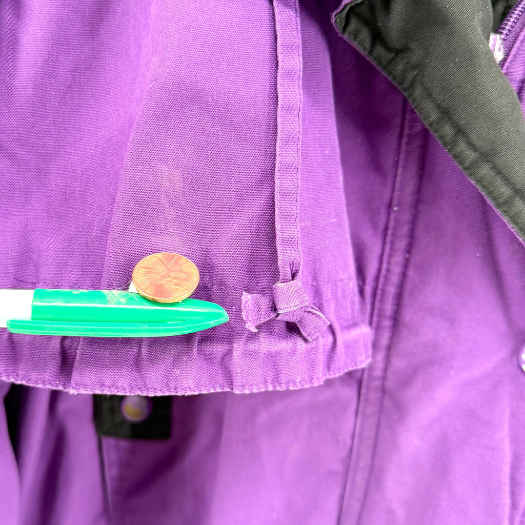 Vintage 90s Climate Zone Purple Oversized Parka Puffer Coat