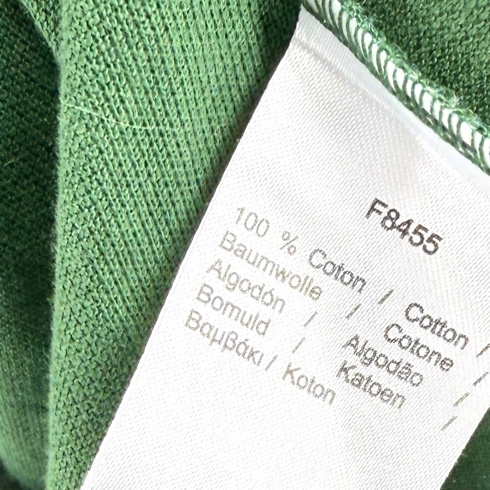 Lacoste Green 100% Cotton Pique Patch Pocket Regular Fit Polo Shirt