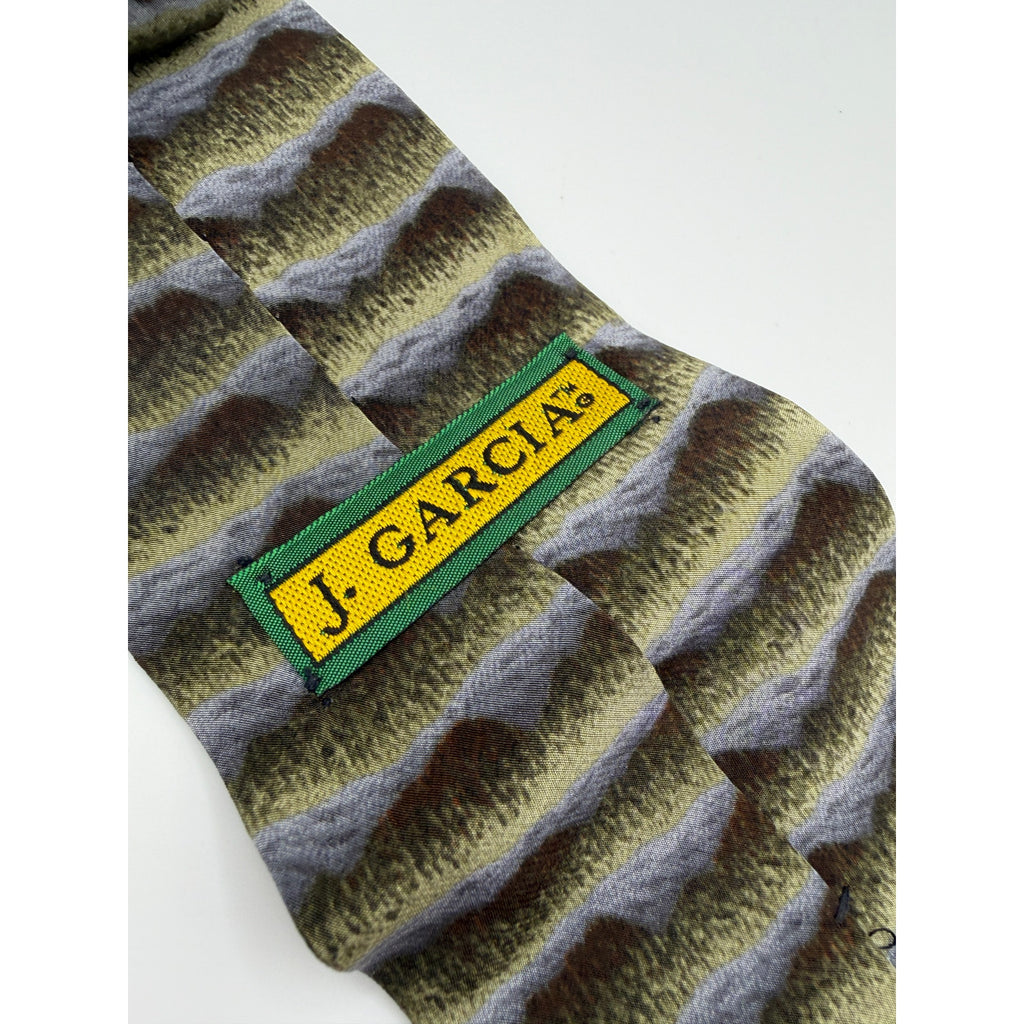 Vintage 90s J. Garcia 100% Silk Dawn At The Ritz Carlton Collection 8 Necktie