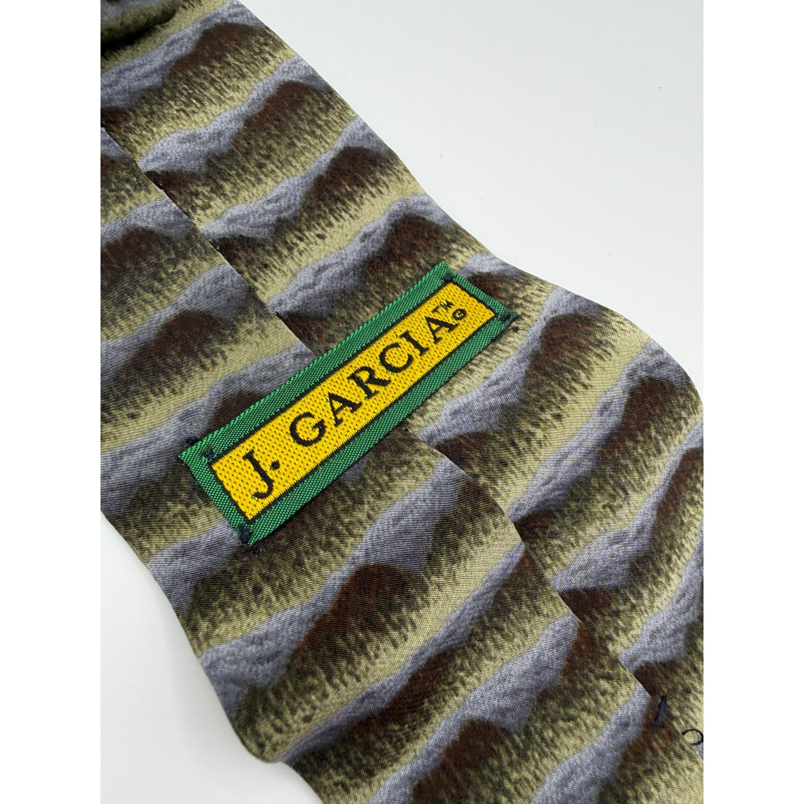 Vintage 90s J. Garcia 100% Silk Dawn At The Ritz Carlton Collection 8 Necktie