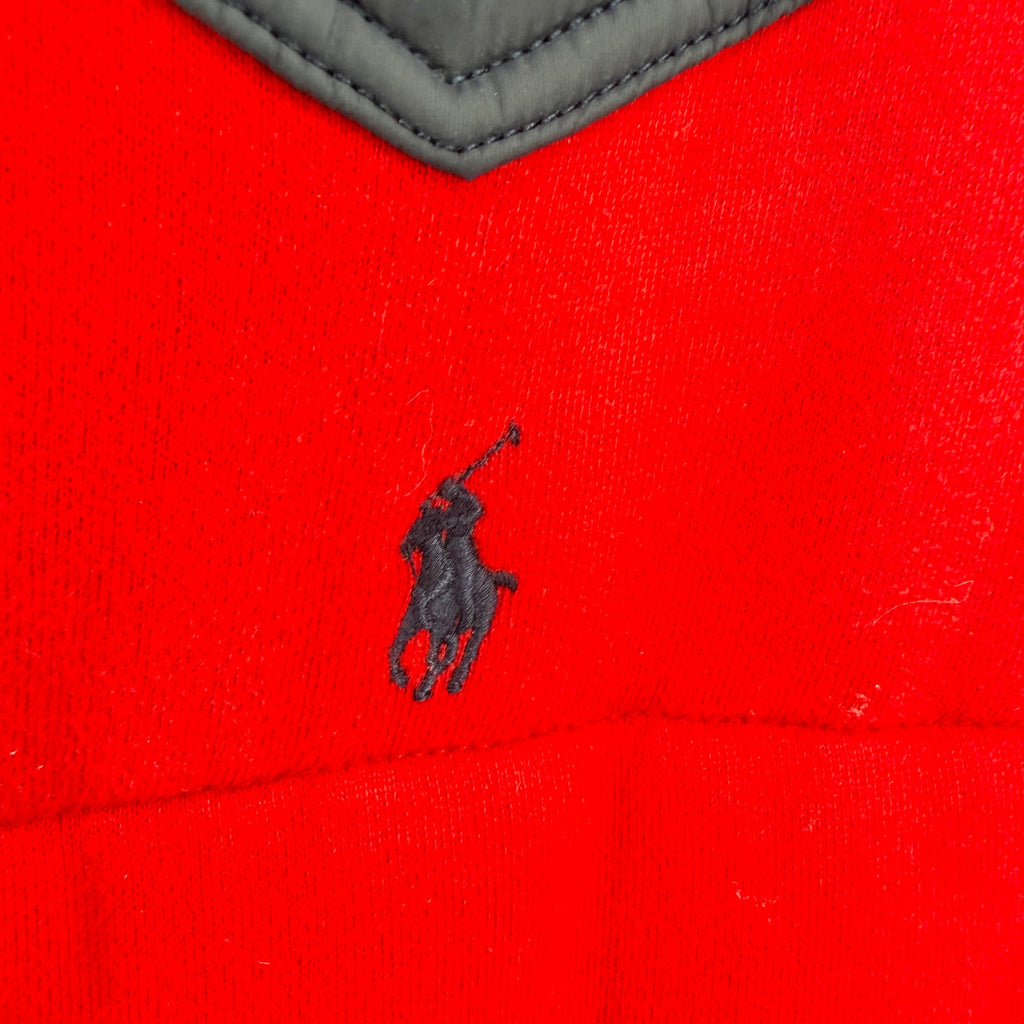 MINT Vintage 90s Polo by Ralph Lauren Red Navy Western Plaid Puffer Vest