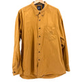Vintage 90s Gap Yellow Ocher 100% Cotton Button Down Shirt
