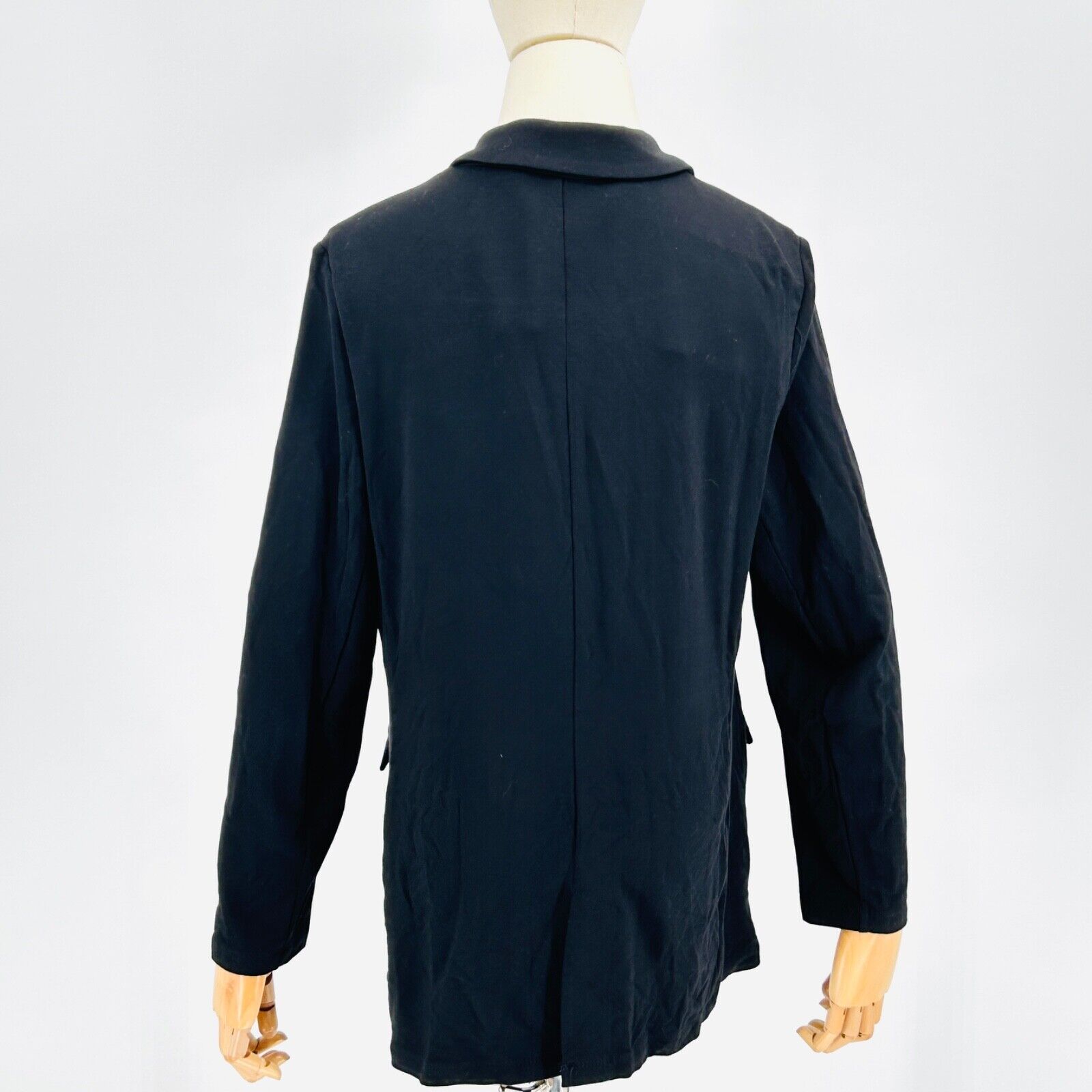 Philosophy Black Super Soft Jersey Oversized Blazer