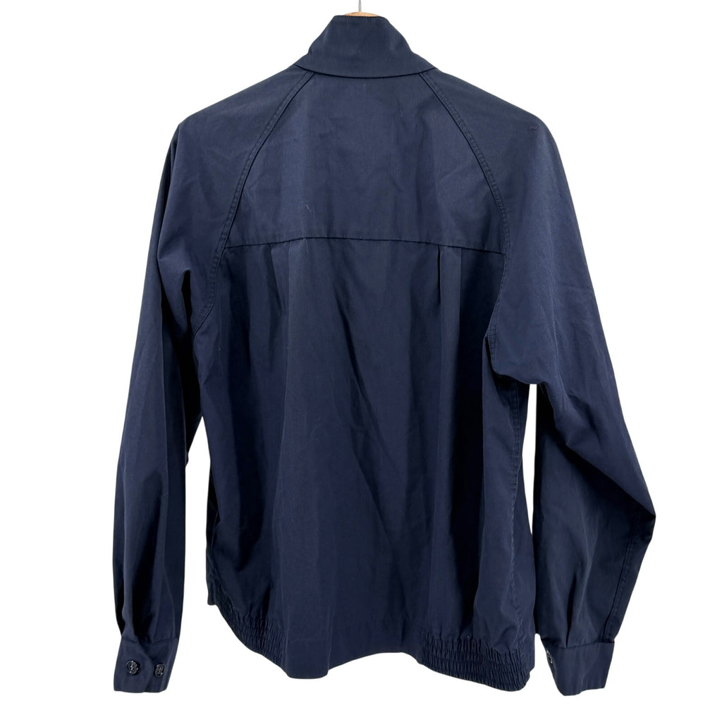 Vintage 70s London Fog Navy Blue Zip Up Harrington Jacket