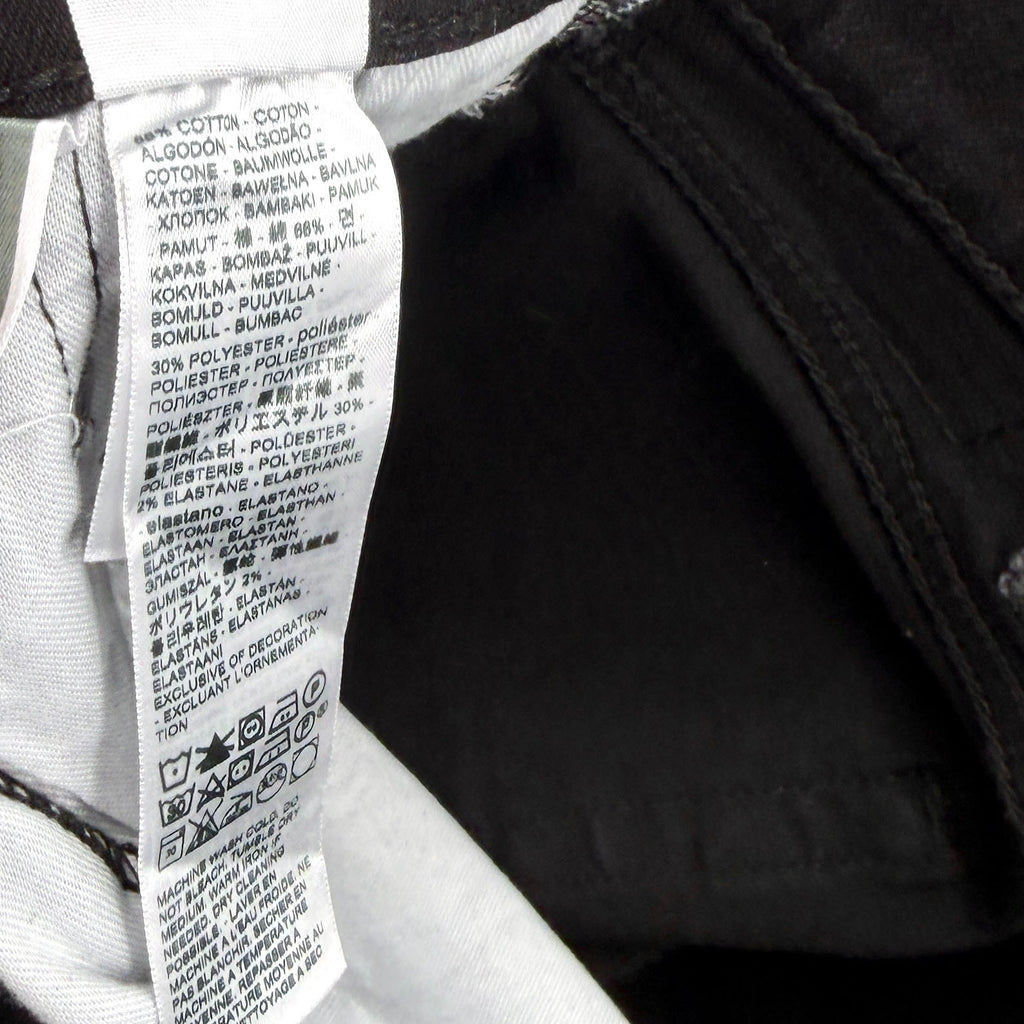 Levi's Black Minimalist Bootcut Denim Jeans
