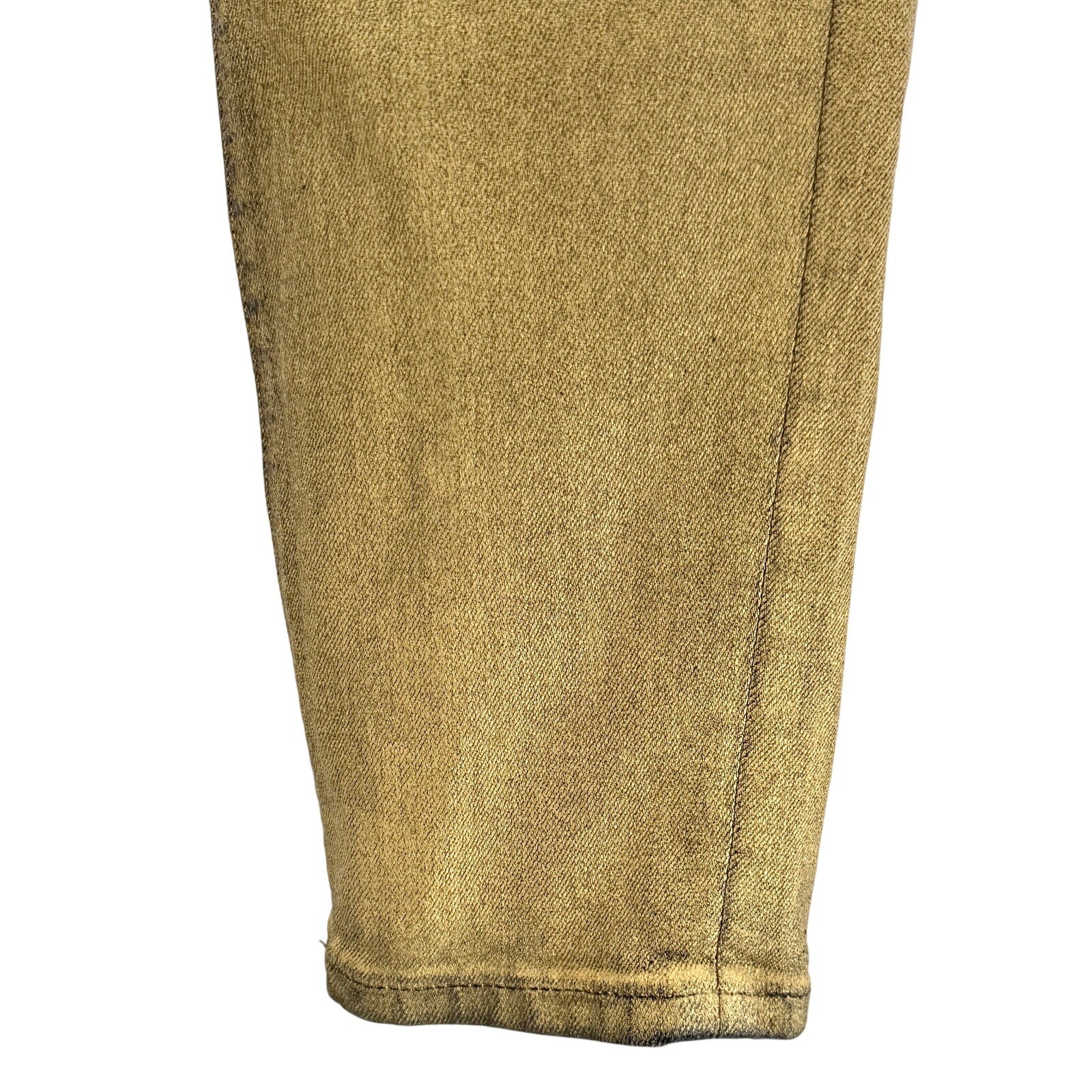 Lauren Ralph Lauren Black Gold Coated Metallic Skinny Denim Jeans