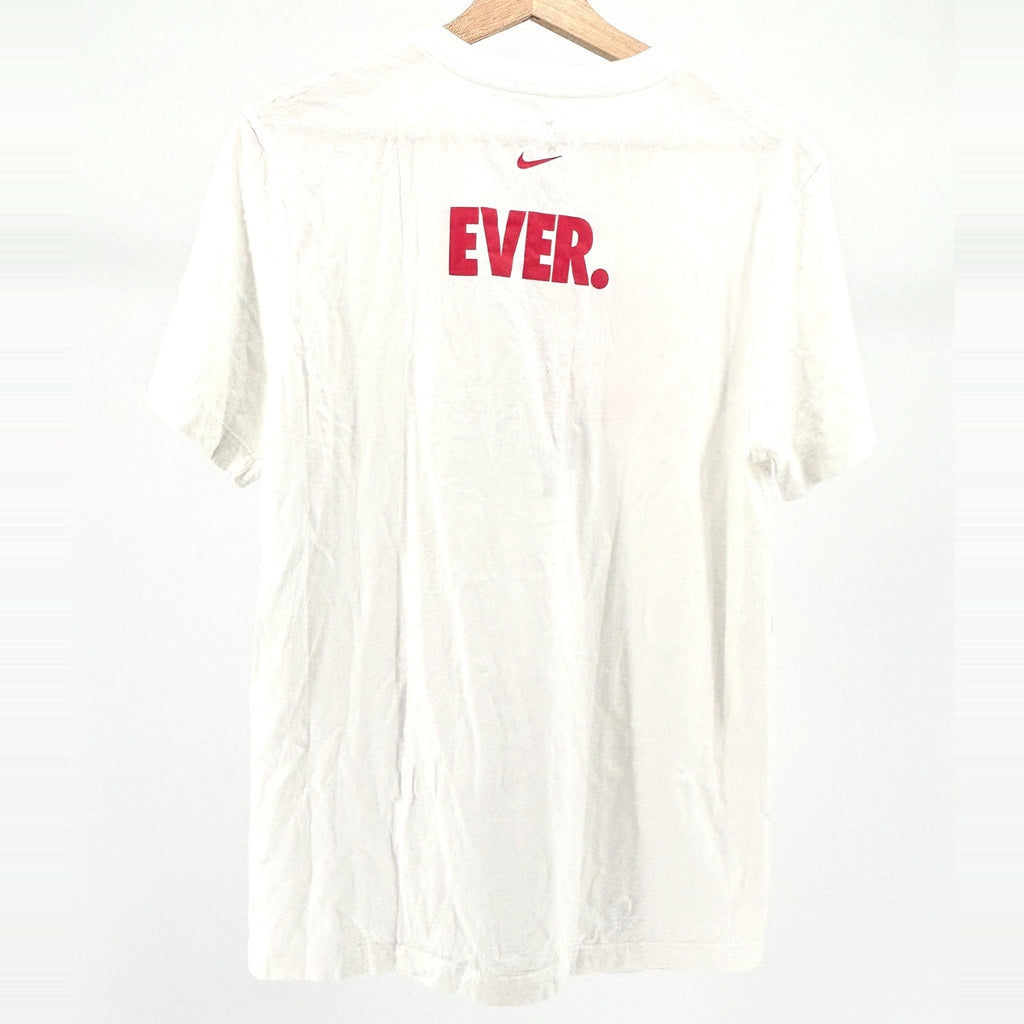 Nike White Red Greatest Female Athlete Serena Williams Graphic Tee