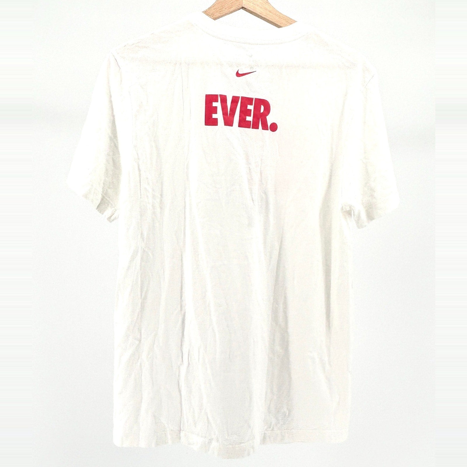 Nike White Red Greatest Female Athlete Serena Williams Graphic Tee