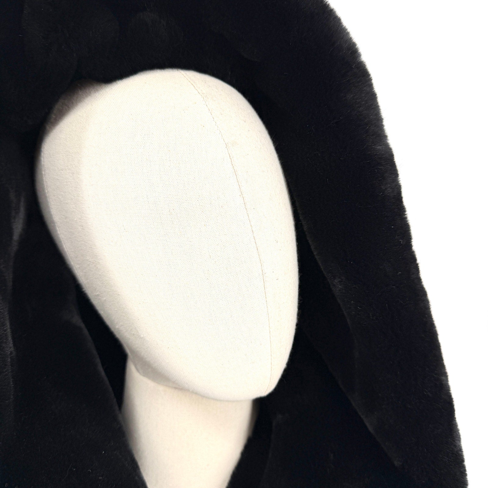 Vintage 90s Wilsons Genuine Leather Faux Fur Hooded Winter Parka Coat