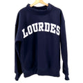 DieHards Lourdes Navy Collegiate Appliqué Catholic School Sweatshirt