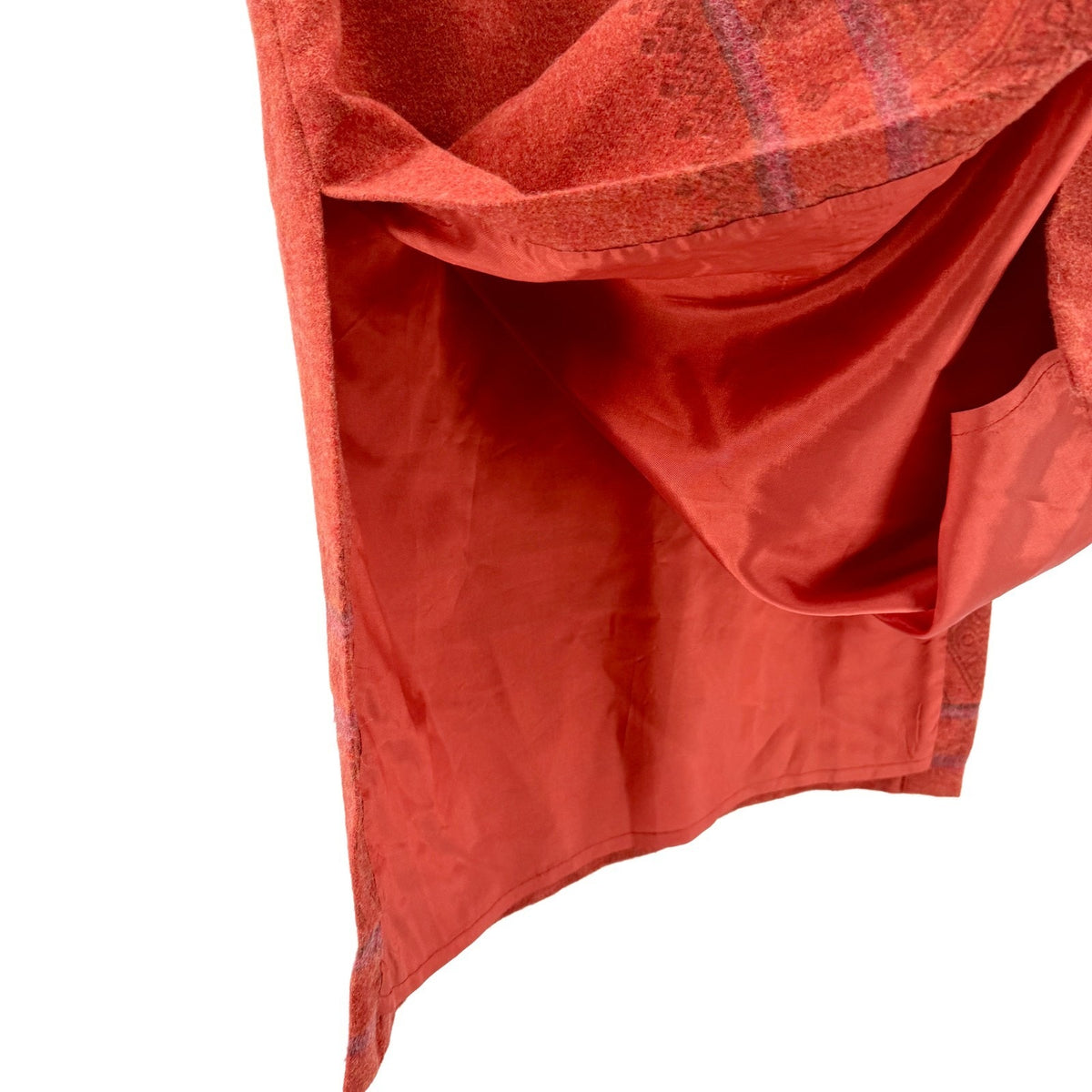 Vintage 90s The Territory Ahead Burnt Orange Aztec Maxi Skirt