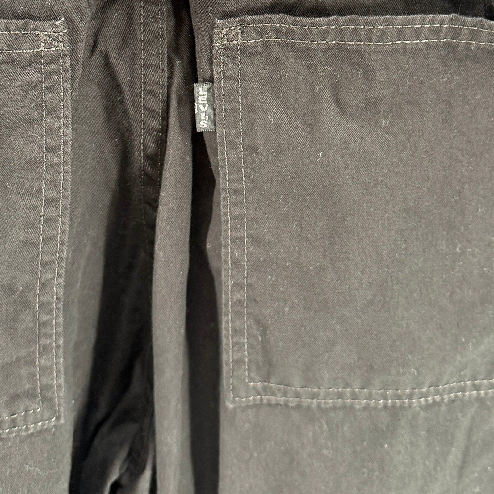 Levi's Black Cotton Minimalist Utility Boiler Jumpsuit