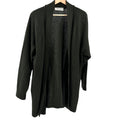 Sonia Rykiel Dark Forest Green 100% Wool Oversized Open Front Cardigan