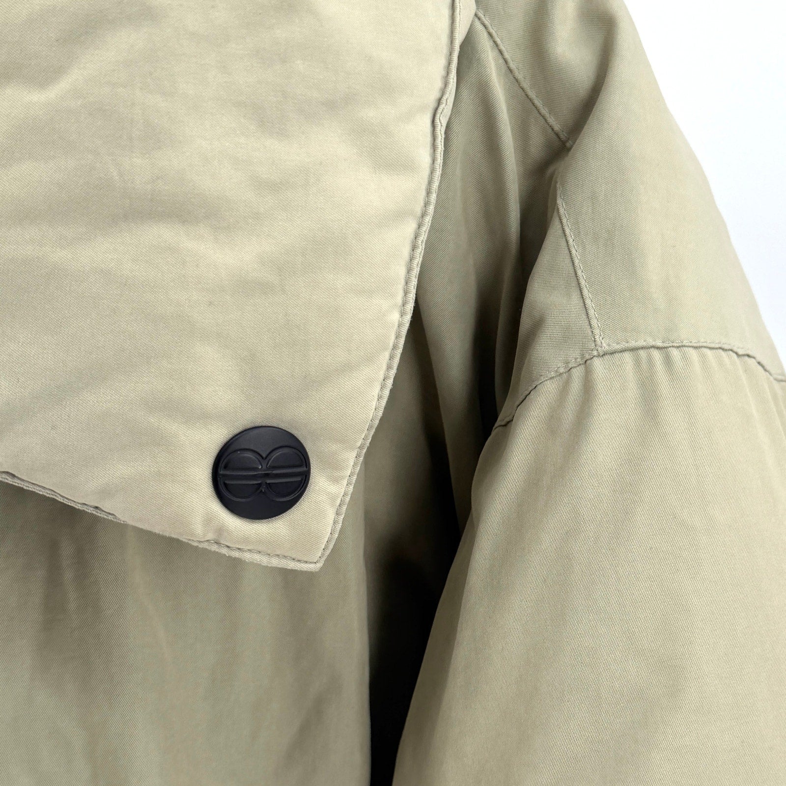 Vintage 90s Bill Blass Pistachio Green Gorpcore Minimalist Down Puffer Jacket