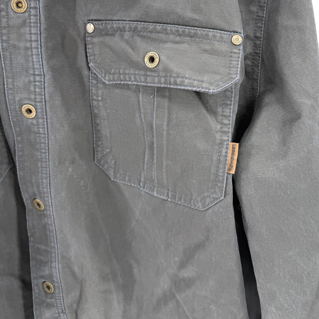 Legendary Whitetails Navy Blue Journeyman Flannel Lined Chore Jacket