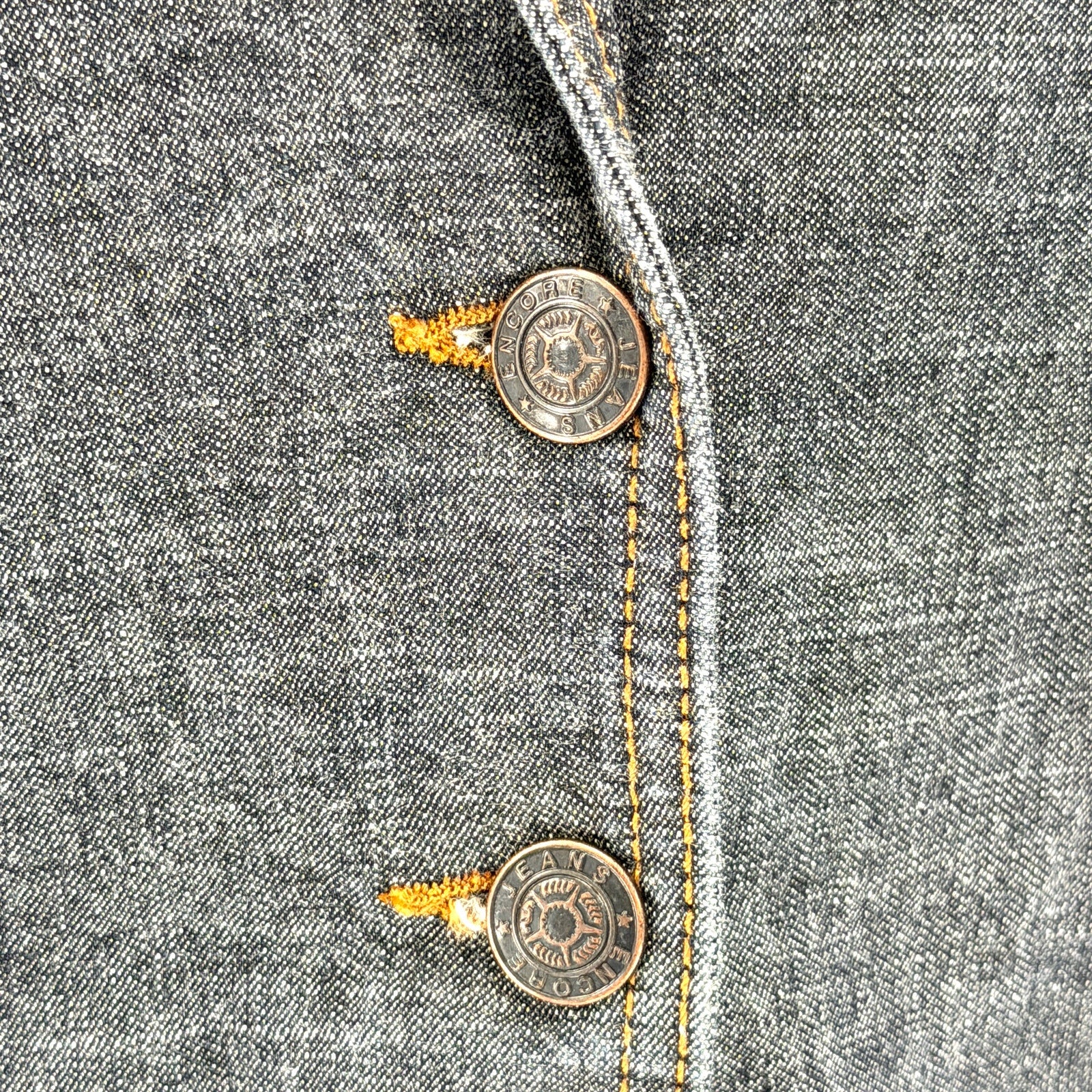 Vintage Y2K Encore Jeans Dark Wash Drop Waist Pleated Skirt Mini Dress