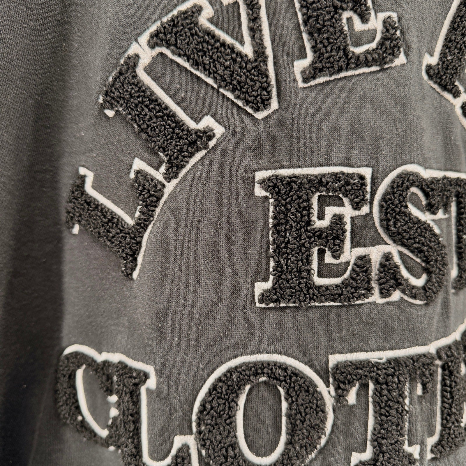 LFDY Live Fast Clothing Heavy Washed Black Oversized Graphic Hoodie