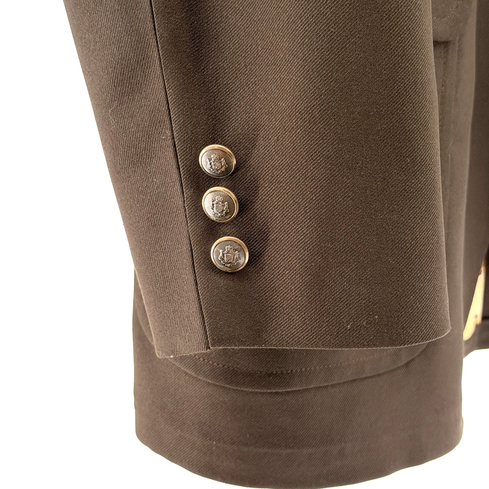 Vintage 70s JCPenney The Men's Shop Brown Double Knit Polyester Blazer