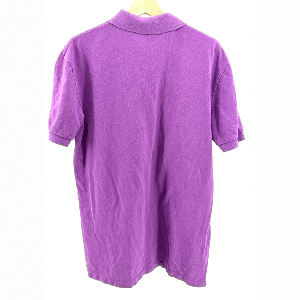 Vintage 90s Polo by Ralph Lauren Purple Cotton Pique Polo Shirt