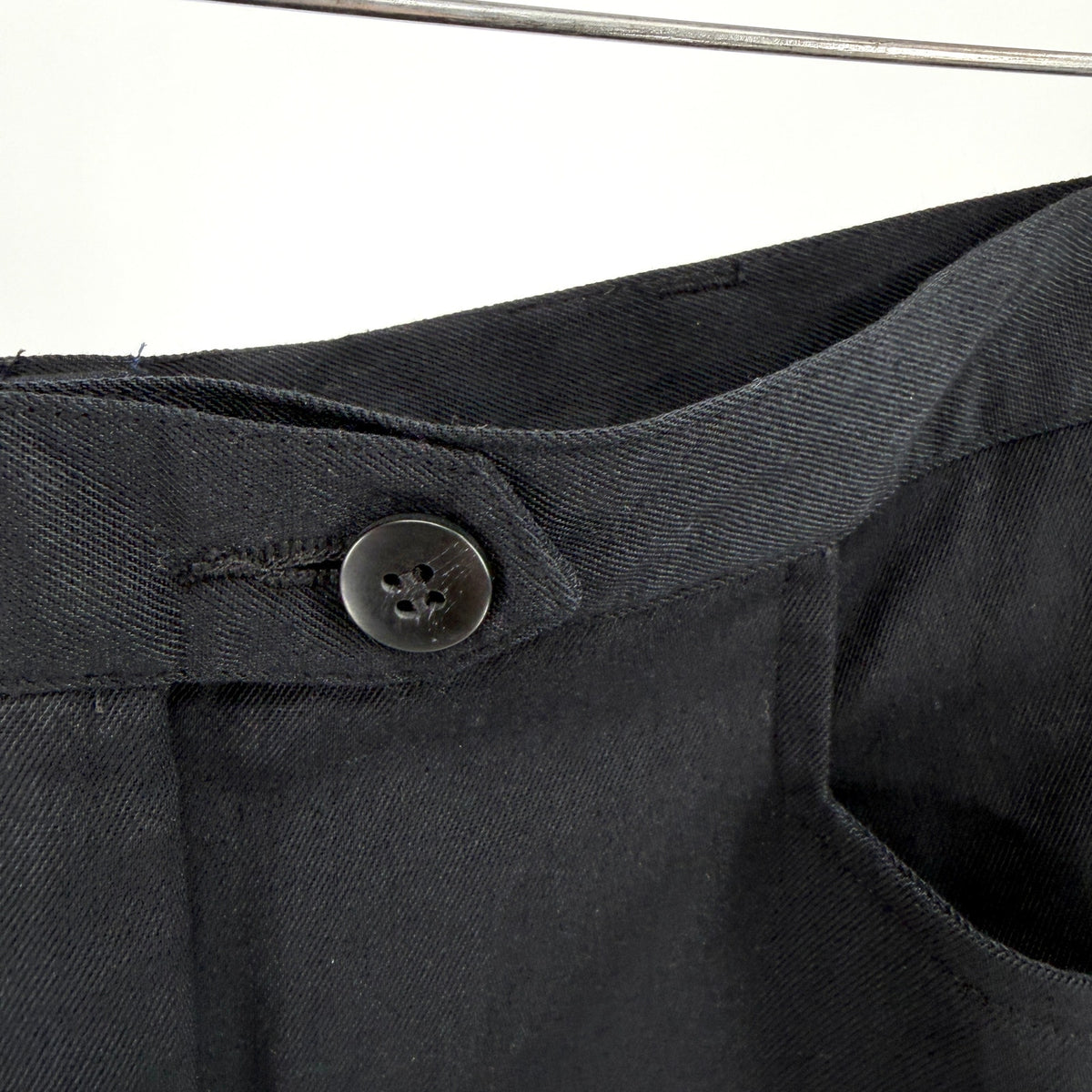 Vintage 90s Hunt Club Minimalist Black Preppy Back Slit Pencil Maxi Skirt