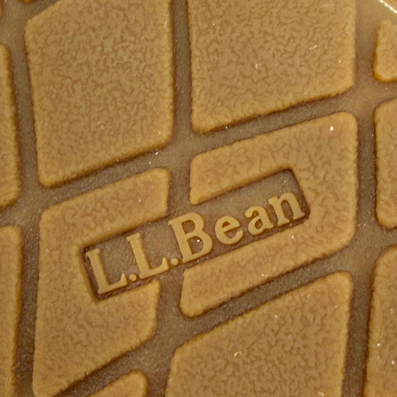 LL Bean Brown Genuine Suede Shearling Moccasin Slippers