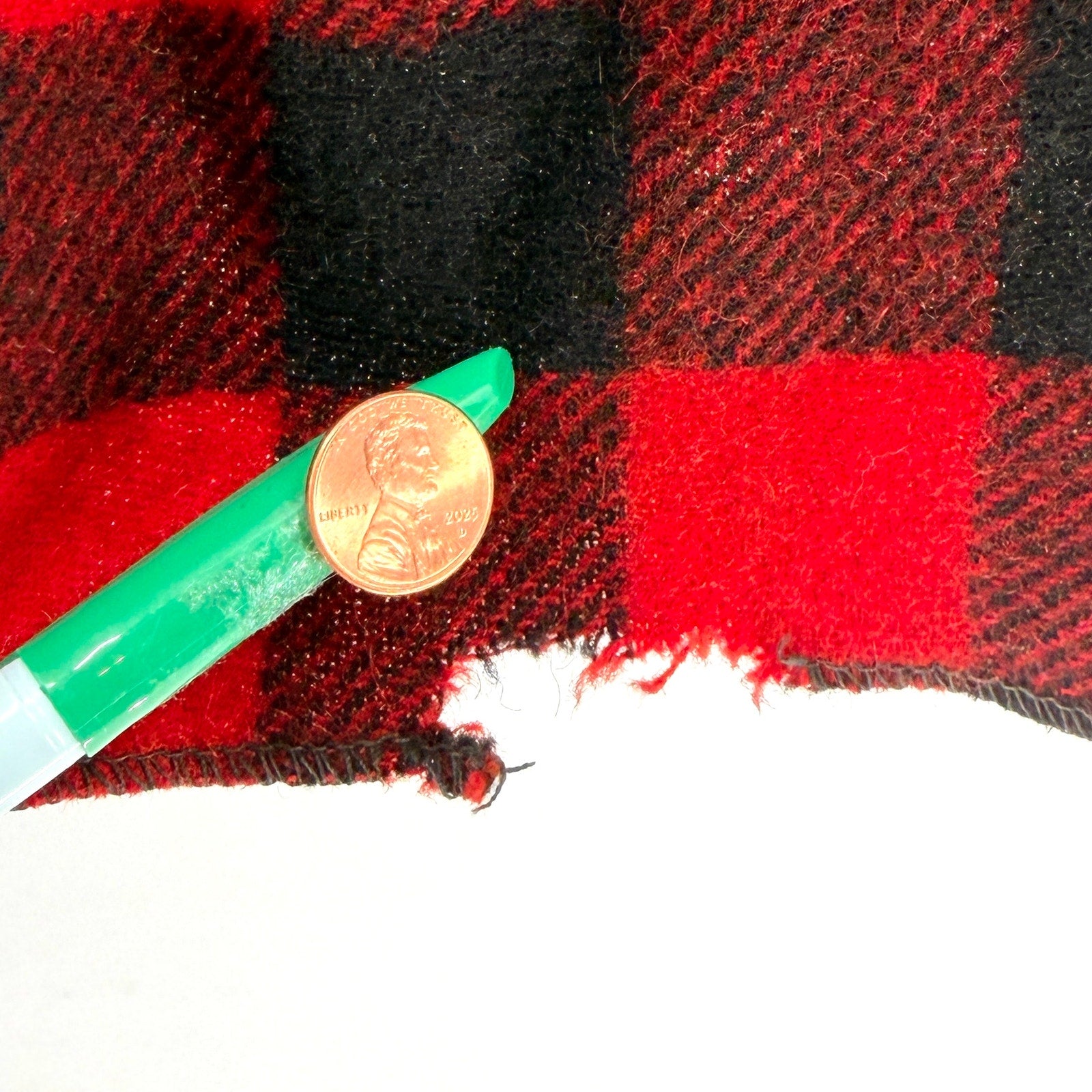 Vintage 60s 70s Red Buffalo Plaid Half-Zip 100% Wool Tunic Shirt