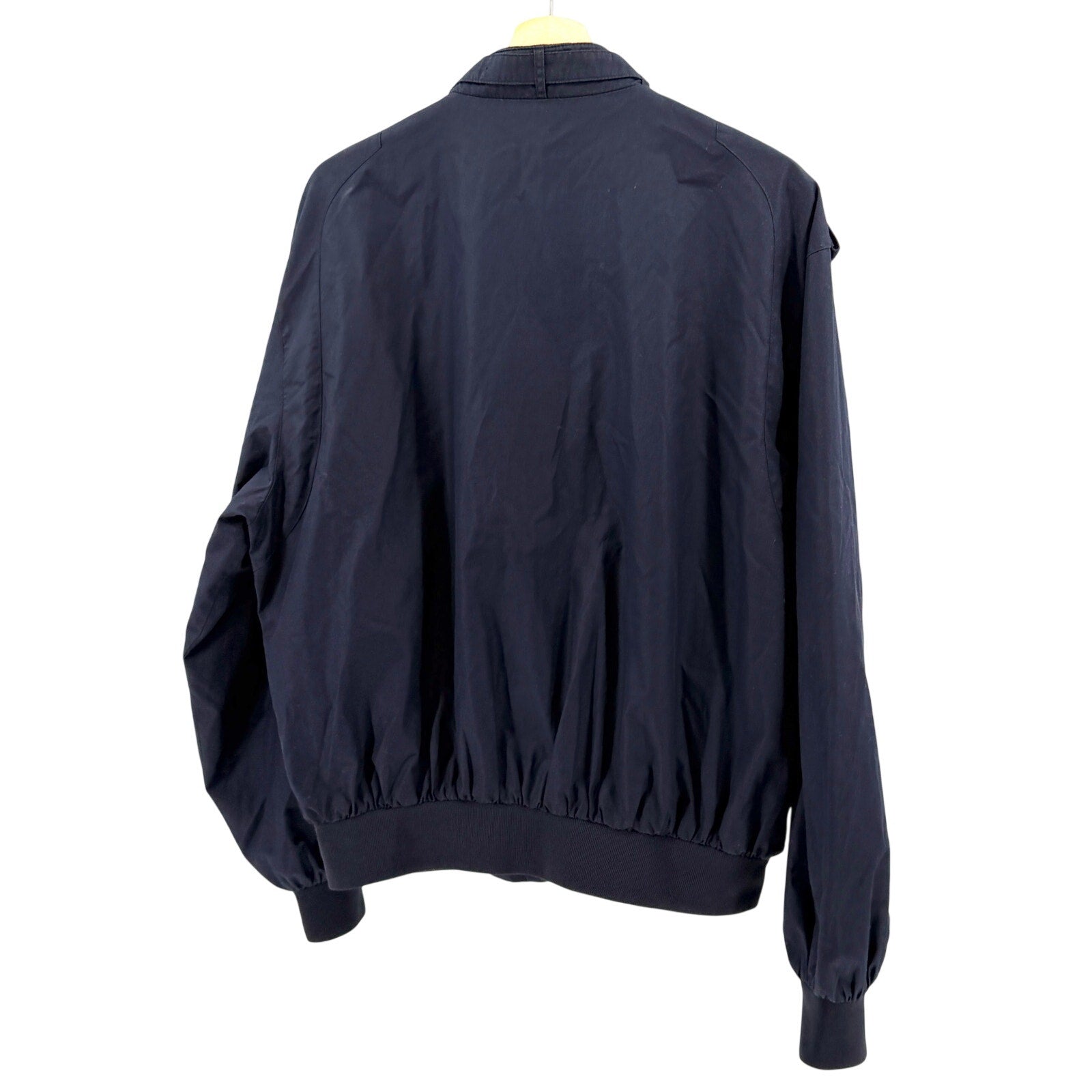 Vintage 80s Members Only Navy Blue Iconic Racer Jacket