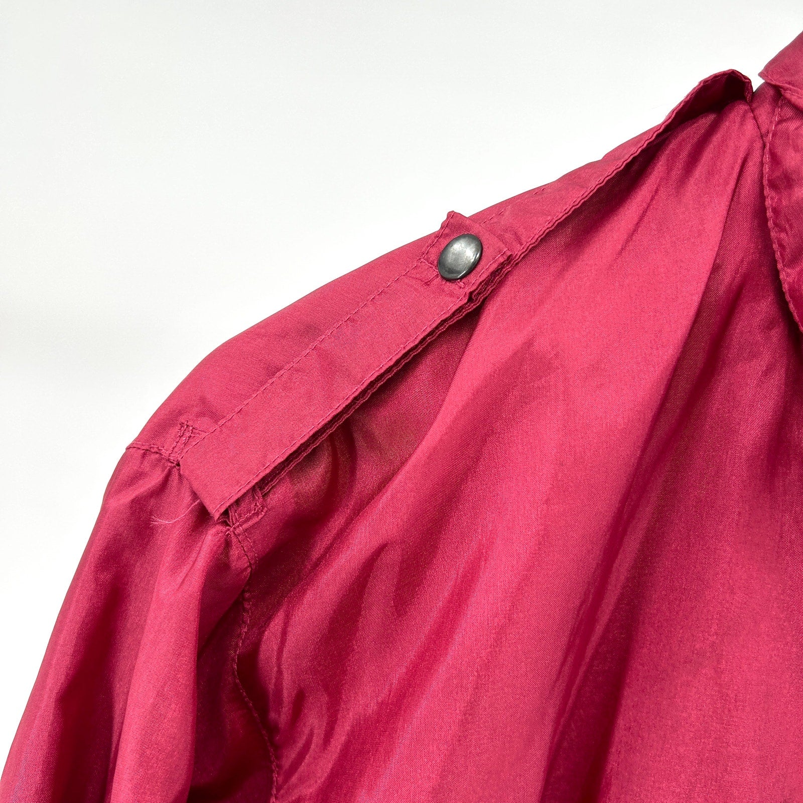 Vintage 80s Jockey Standard Issue Burgundy "Will-O-The-Wisp" Bomber Jacket