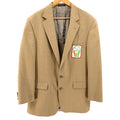Vintage 80s Hardwick Beige Miami Sports Hall of Fame Committee Blazer Jacket
