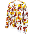 Disney Winnie The Pooh Tigger Reversible Oversized Sweatshirt