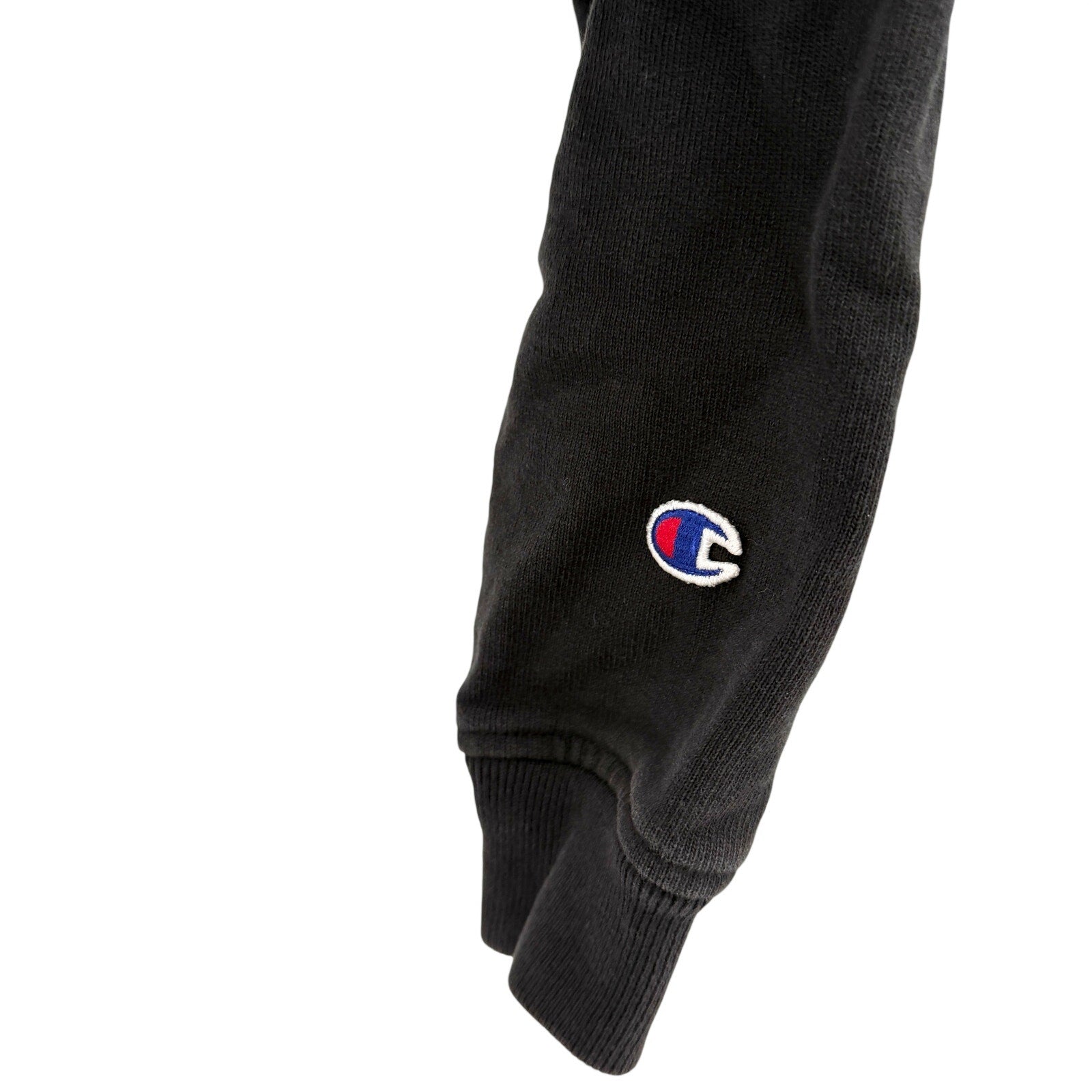 Champion Kith Black Reverse Weave Cropped Sweatshirt