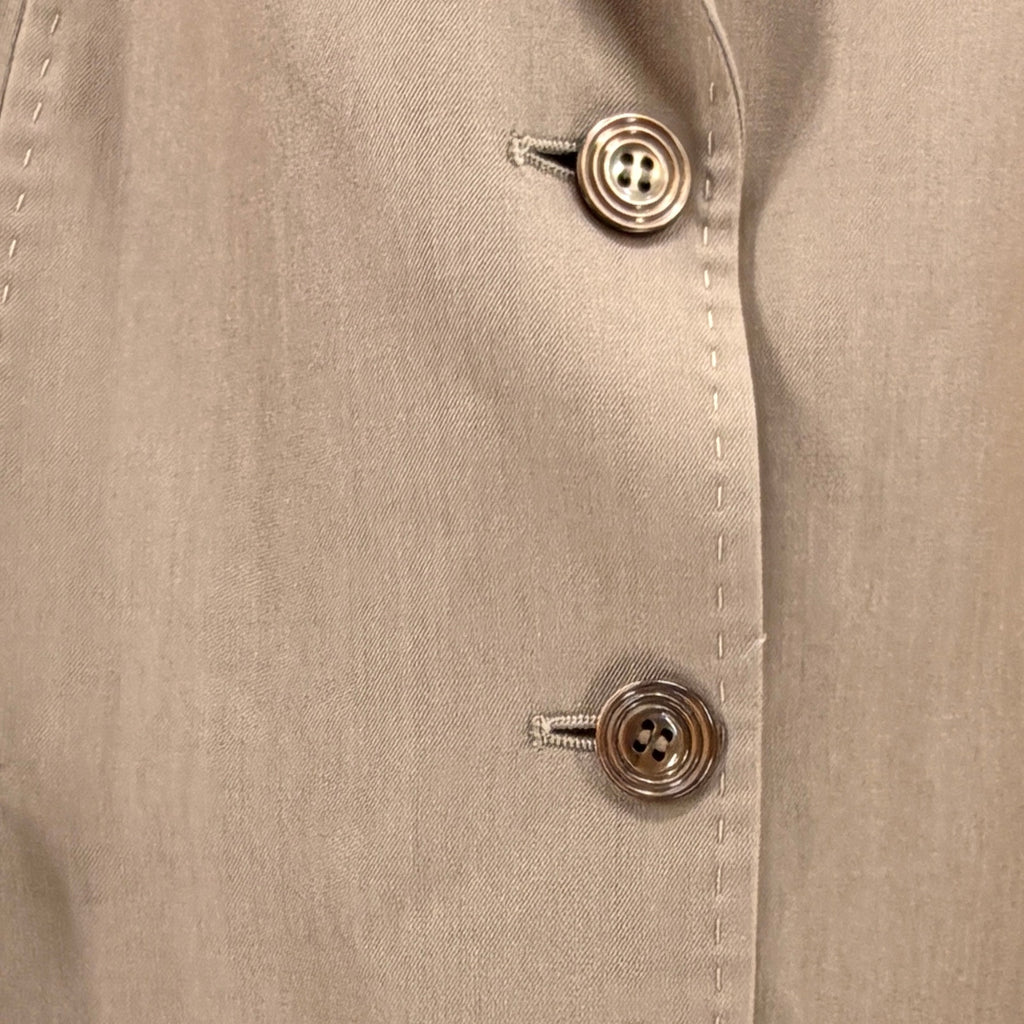 Vintage 90s Féraud Beige Tailored 100% Wool Blazer