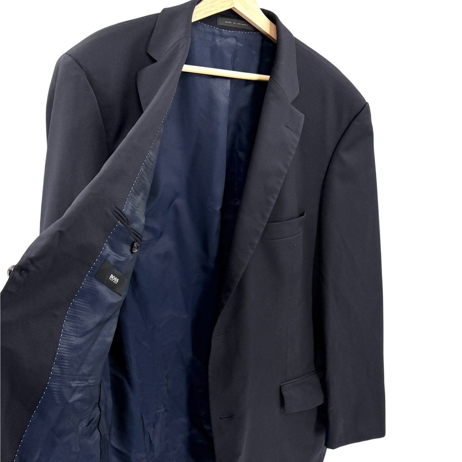 Hugo Boss Navy Blue Formal Menswear Blazer Suit Jacket