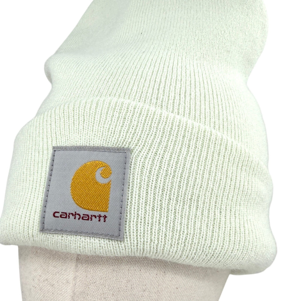 Carhartt Pistachio Mint Green Ribbed Knit Beanie