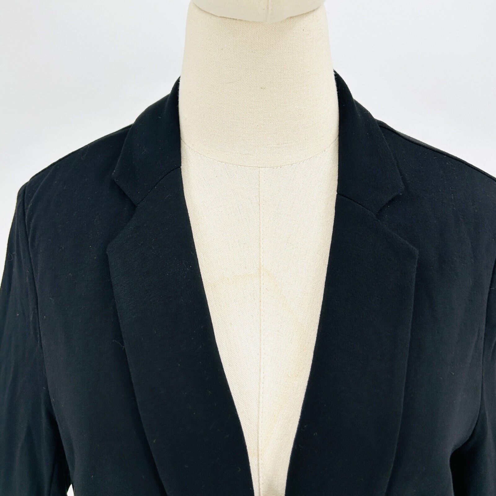 Philosophy Black Super Soft Jersey Oversized Blazer
