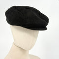 Vintage 90s Arte Della Lana Brown 100% Wool Preppy Minimalist Newsboy Hat
