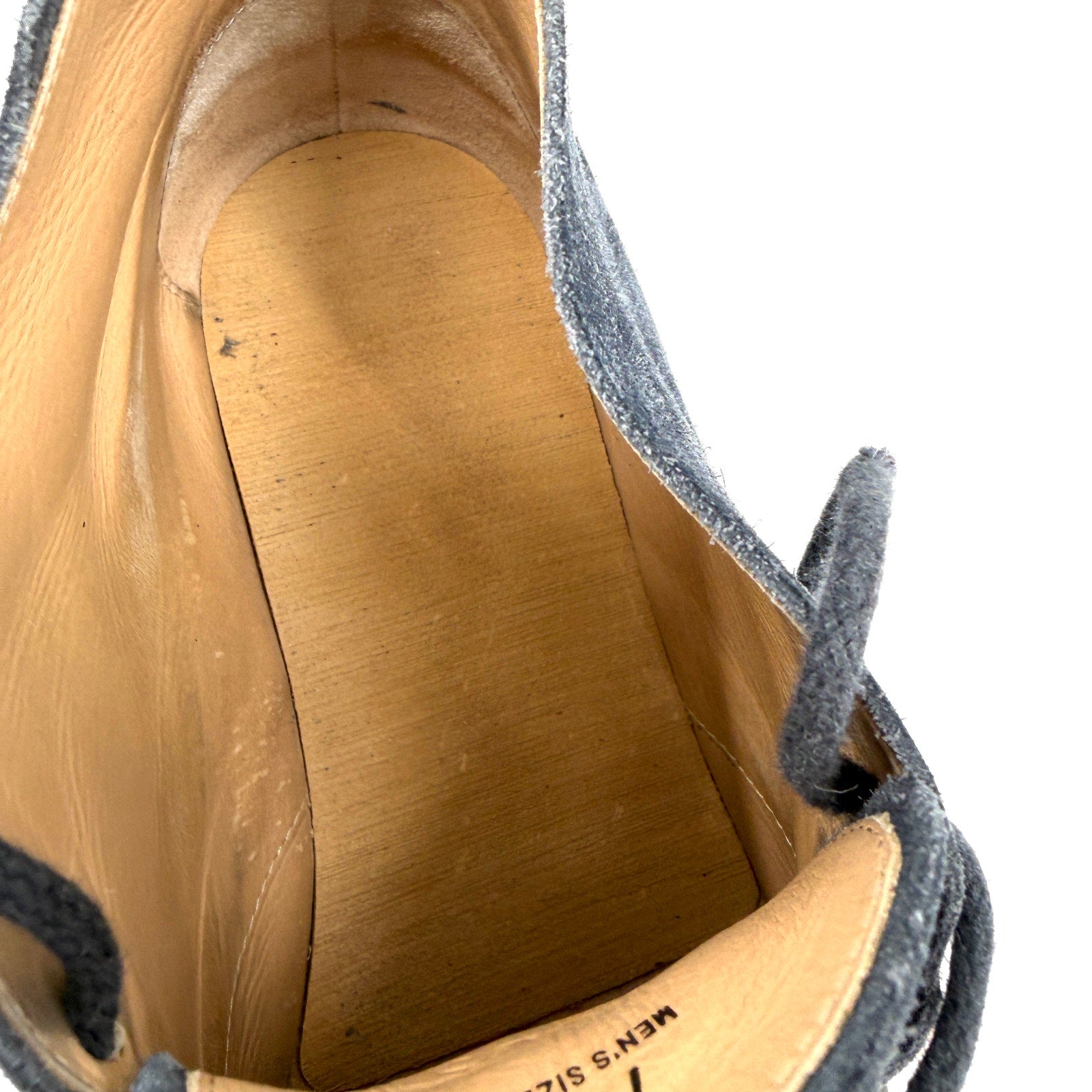 Tod's Italy Navy Blue Suede Chukka Desert Boots
