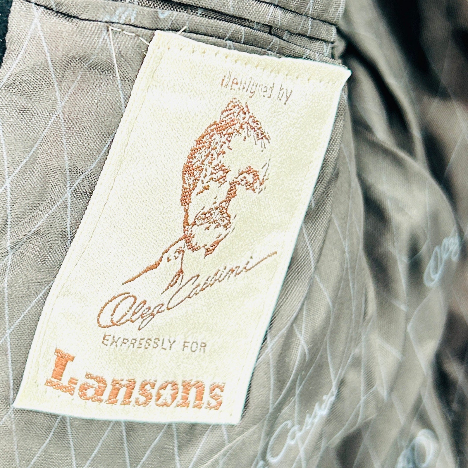 Vintage 80s Oleg Cassini Black Velvet Tuxedo Blazer